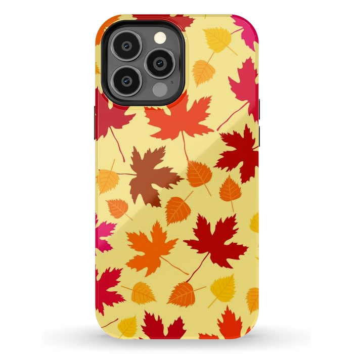 iPhone 13 Pro Max StrongFit Autumn Comes Covering The Leaves por ArtsCase