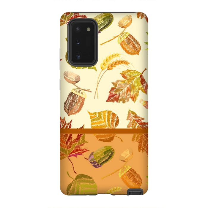 Galaxy Note 20 StrongFit Nuts For Autumn by ArtsCase
