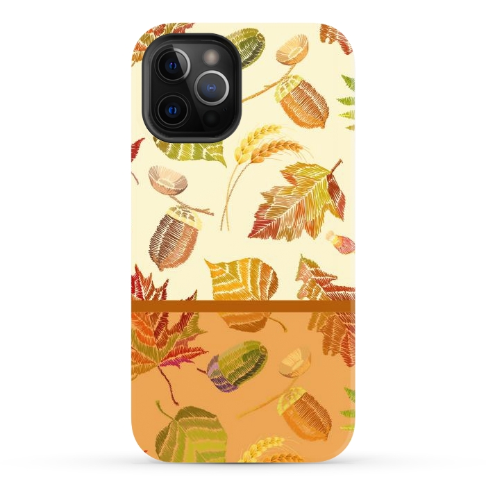 iPhone 12 Pro Max StrongFit Nuts For Autumn by ArtsCase