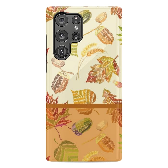 Galaxy S22 Ultra StrongFit Nuts For Autumn by ArtsCase