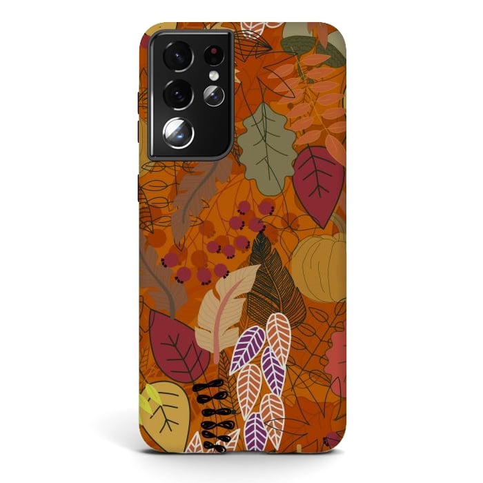 Galaxy S21 ultra StrongFit Autumn Came Now !! by ArtsCase