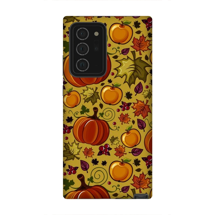 Galaxy Note 20 Ultra StrongFit Pumpkin, Autumn Rich Pumpkin by ArtsCase