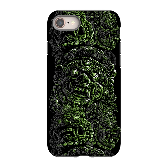iPhone SE StrongFit Mayan Statue by Alberto