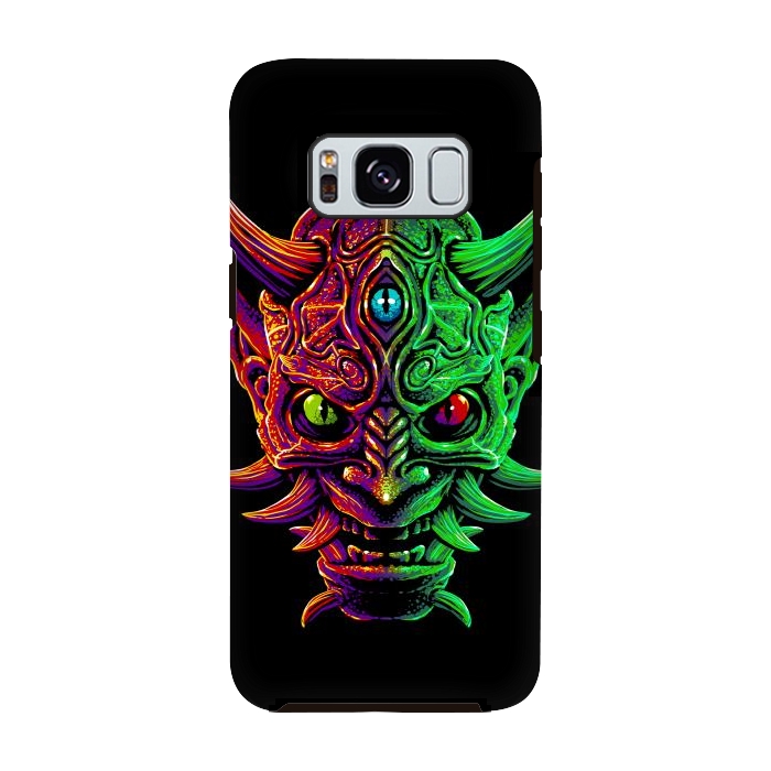 Galaxy S8 StrongFit Demon with 3 Japanese eyes by Alberto