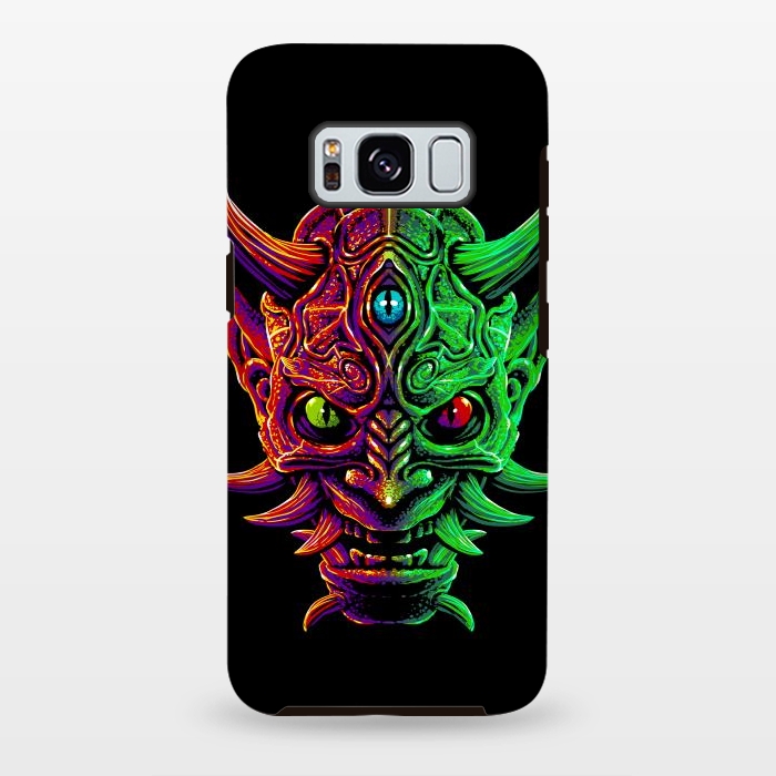 Galaxy S8 plus StrongFit Demon with 3 Japanese eyes by Alberto