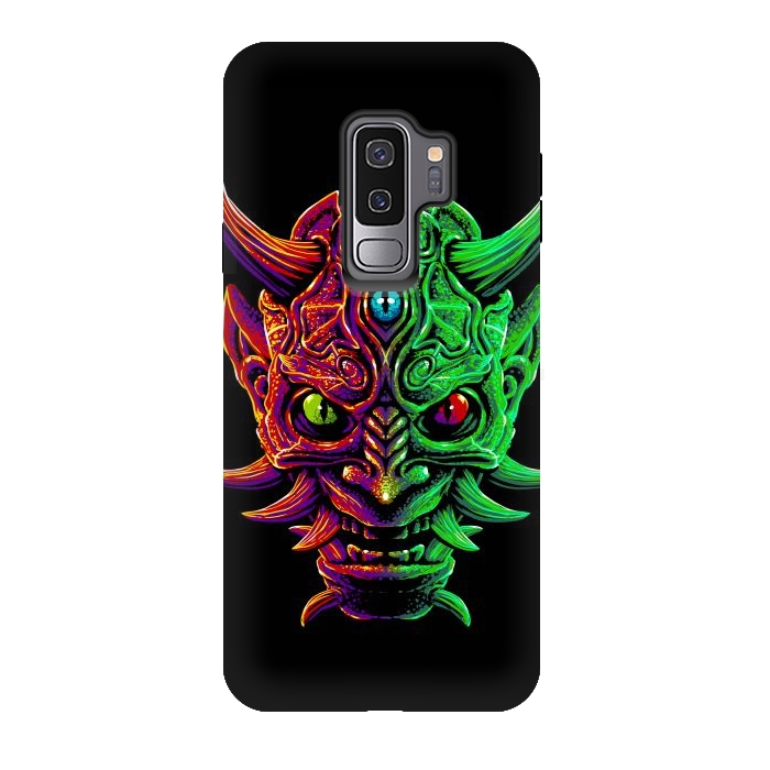 Galaxy S9 plus StrongFit Demon with 3 Japanese eyes by Alberto