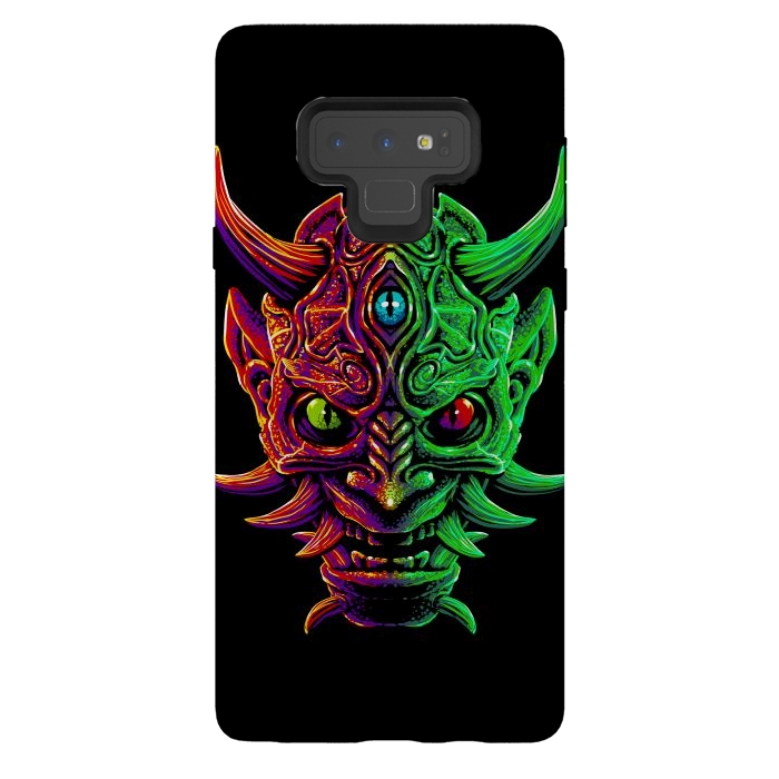 Galaxy Note 9 StrongFit Demon with 3 Japanese eyes by Alberto