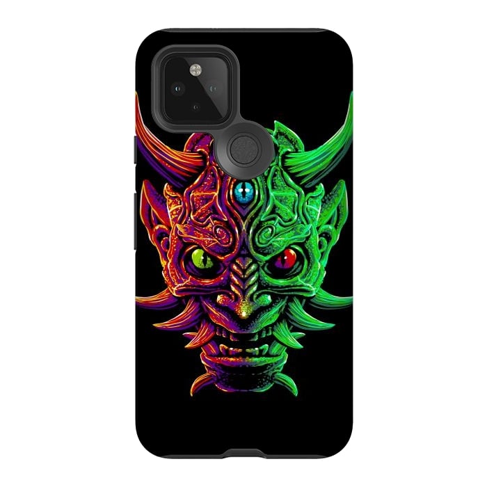 Pixel 5 StrongFit Demon with 3 Japanese eyes by Alberto