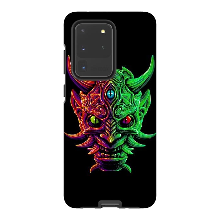 Galaxy S20 Ultra StrongFit Demon with 3 Japanese eyes by Alberto