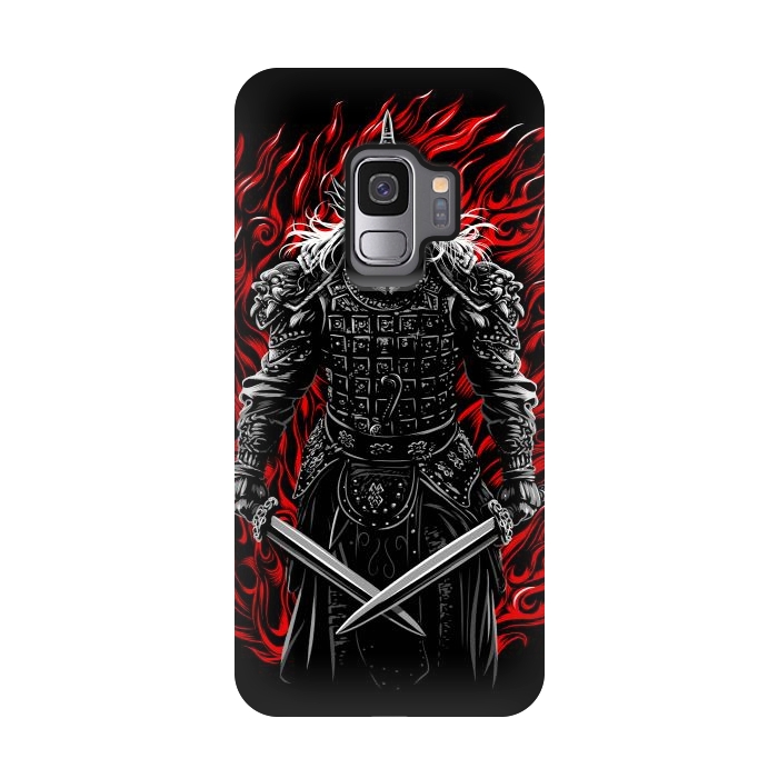Galaxy S9 StrongFit Mongolian warrior by Alberto