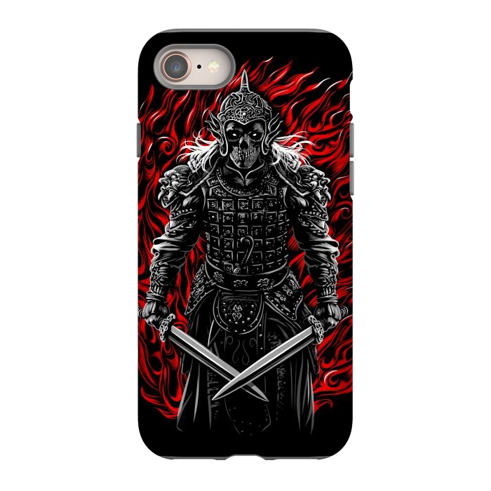 iPhone 8 StrongFit Mongolian warrior by Alberto