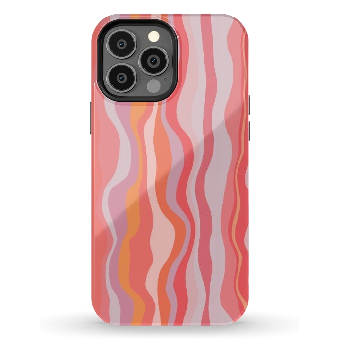 iPhone 13 Pro Max StrongFit Melted Marrakesh Stripes por Nic Squirrell