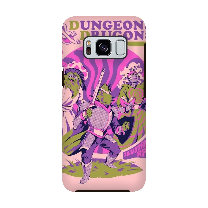 Galaxy S8 StrongFit Dungeons & Drugons by Ilustrata