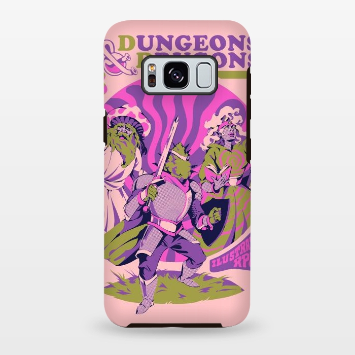Galaxy S8 plus StrongFit Dungeons & Drugons by Ilustrata