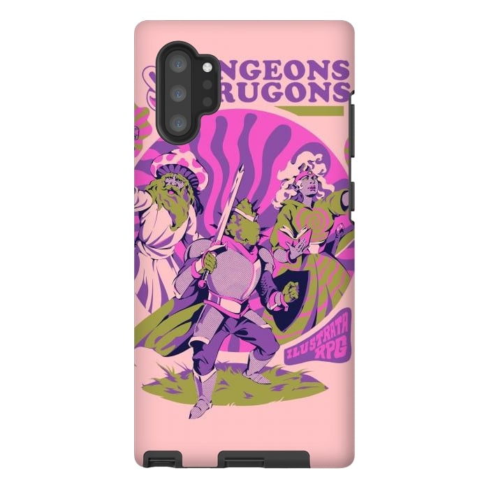 Galaxy Note 10 plus StrongFit Dungeons & Drugons by Ilustrata