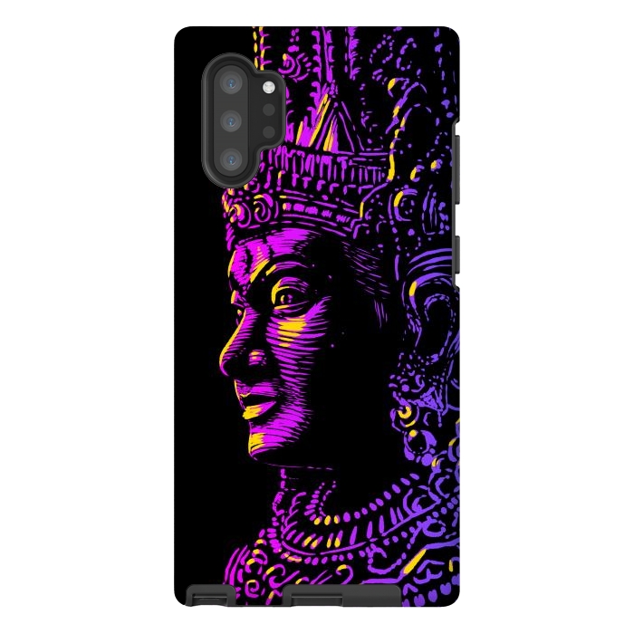 Galaxy Note 10 plus StrongFit Retro Hindu god by Alberto