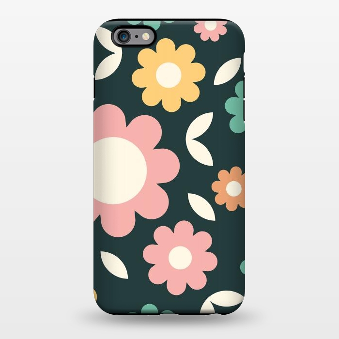 iPhone 6/6s plus StrongFit Rainbow Flowers by ArtPrInk