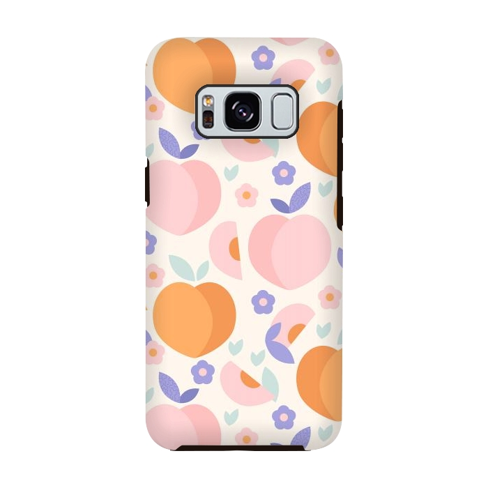 Galaxy S8 StrongFit Peaches by ArtPrInk
