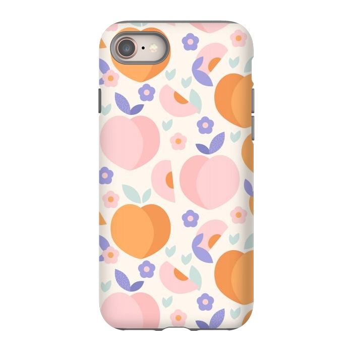 iPhone 8 StrongFit Peaches by ArtPrInk