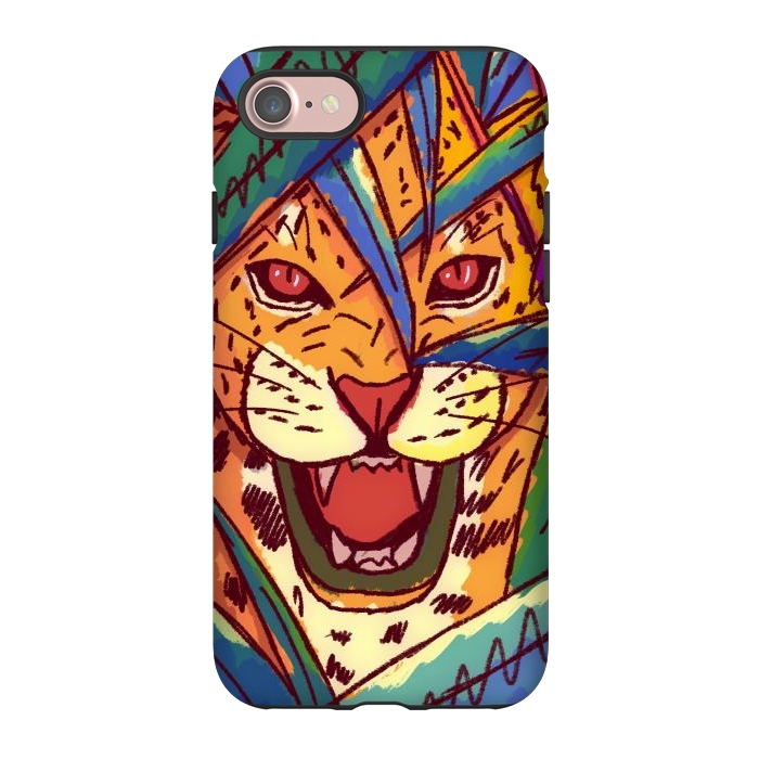 iPhone 7 StrongFit The jungle cat by Steve Wade (Swade)