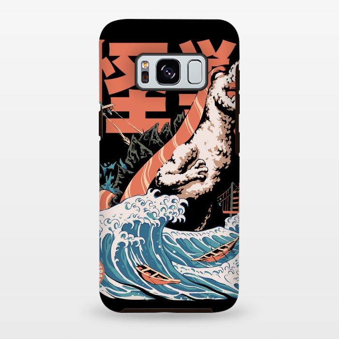 Galaxy S8 plus StrongFit Dino Sushi by Ilustrata