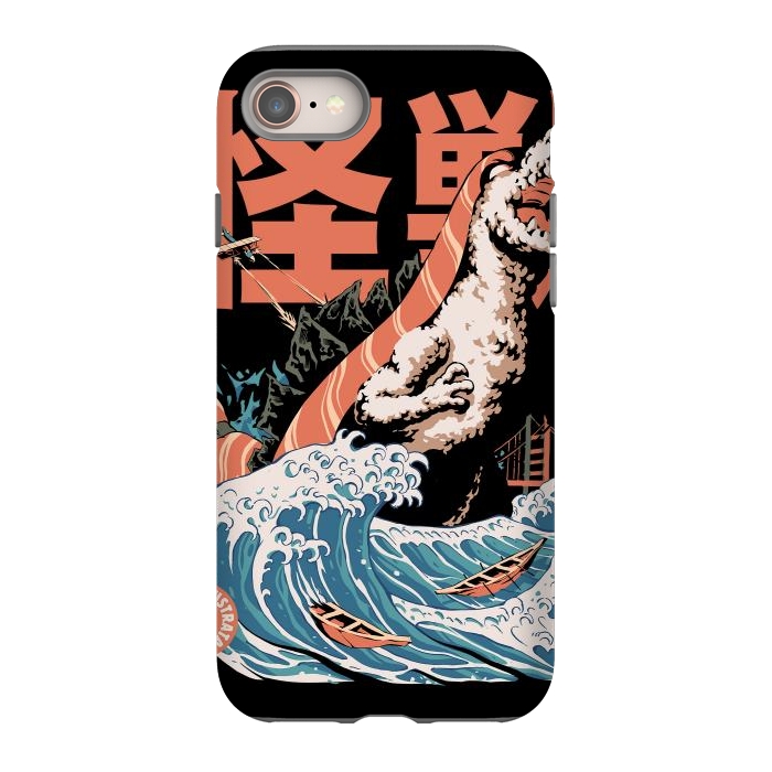 iPhone 8 StrongFit Dino Sushi by Ilustrata