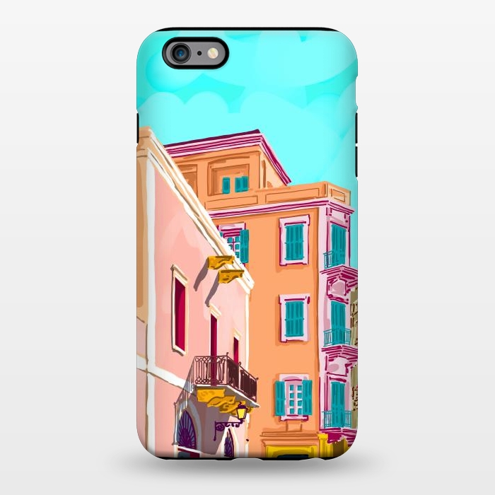 iPhone 6/6s plus StrongFit Colorful Houses by Uma Prabhakar Gokhale
