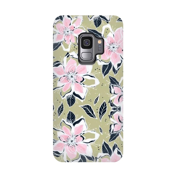 Galaxy S9 StrongFit Flowers always  by Rose Halsey
