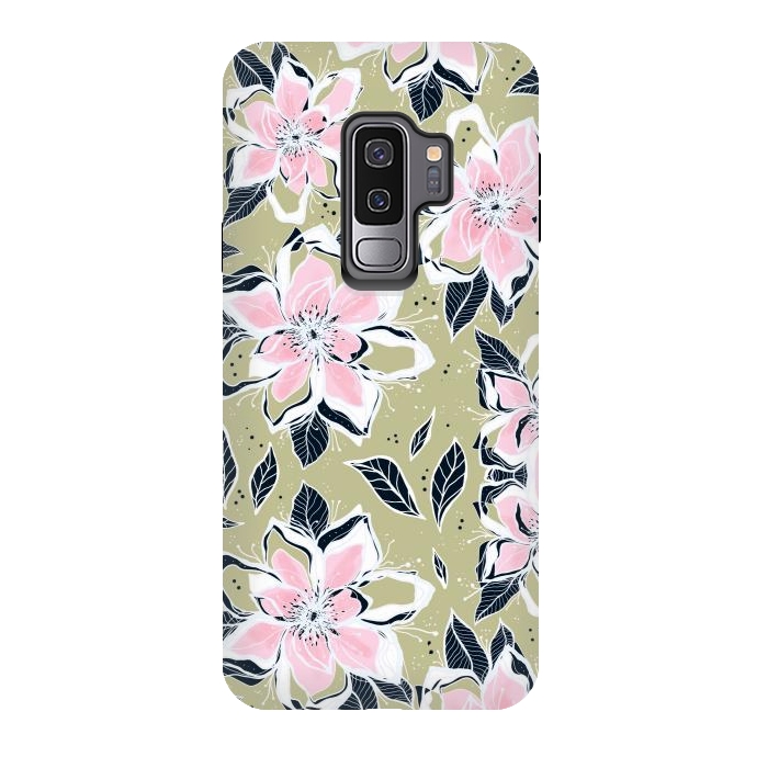 Galaxy S9 plus StrongFit Flowers always  by Rose Halsey