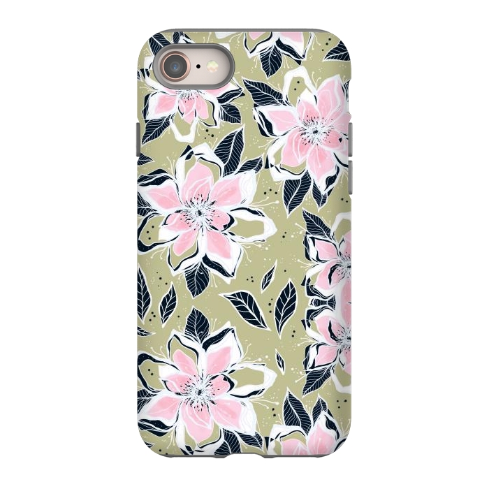 iPhone 8 StrongFit Flowers always  by Rose Halsey