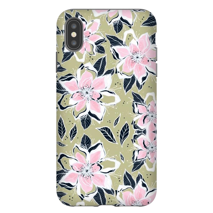 iPhone Xs Max StrongFit Flowers always  by Rose Halsey
