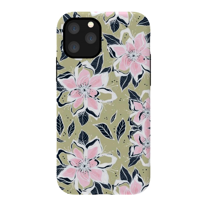 iPhone 11 Pro StrongFit Flowers always  by Rose Halsey