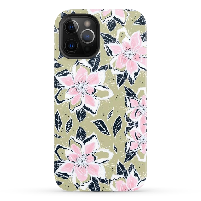 iPhone 12 Pro StrongFit Flowers always  by Rose Halsey