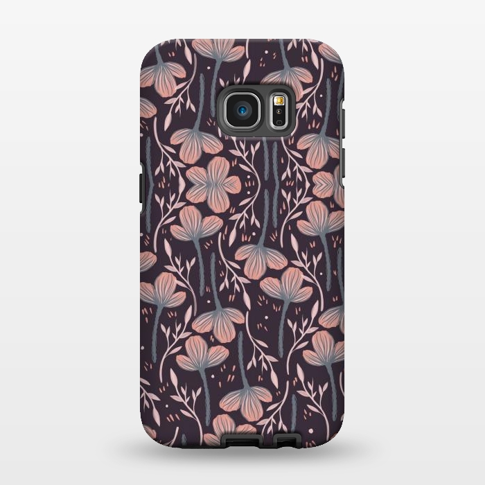 Galaxy S7 EDGE StrongFit Vintage gardens by Rose Halsey