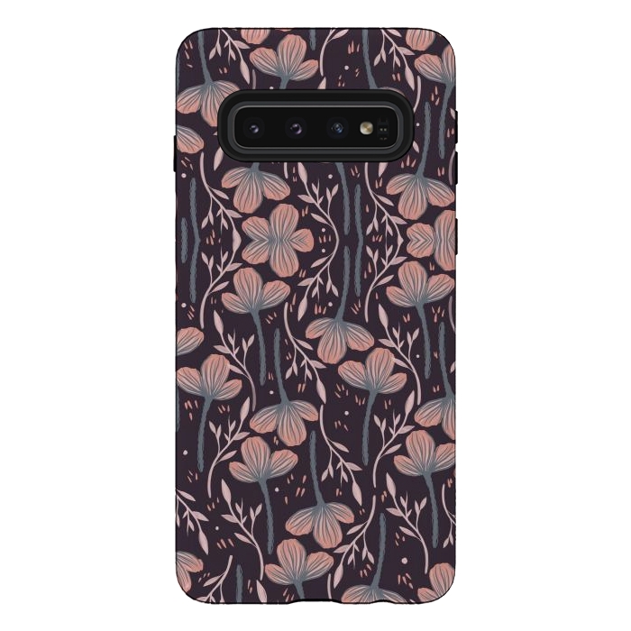 Galaxy S10 StrongFit Vintage gardens by Rose Halsey