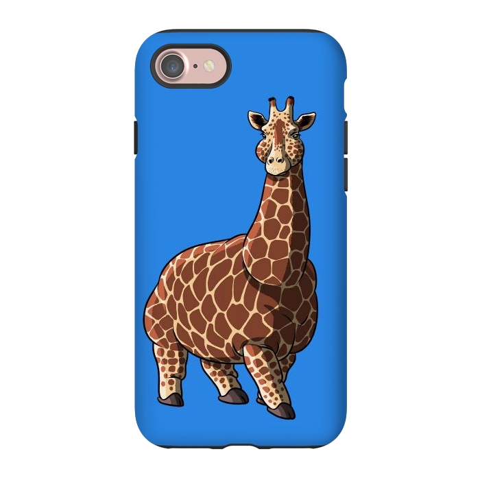 iPhone 7 StrongFit Fat giraffe by Alberto