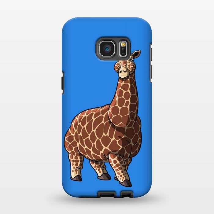 Galaxy S7 EDGE StrongFit Fat giraffe by Alberto