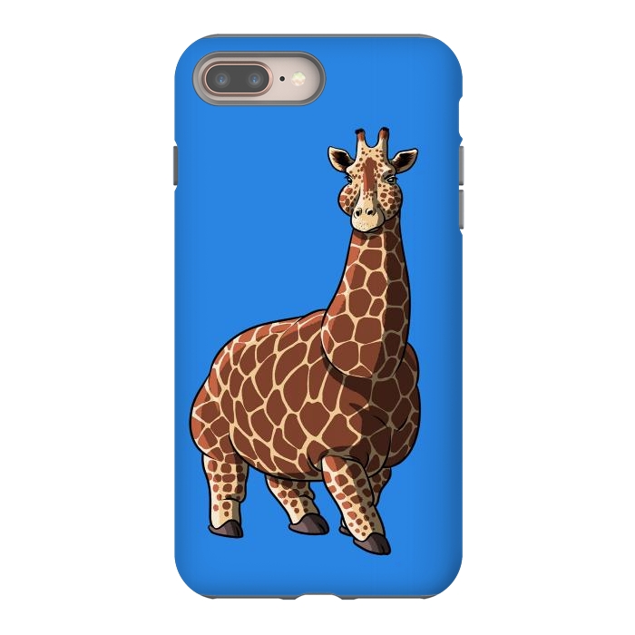 iPhone 8 plus StrongFit Fat giraffe by Alberto