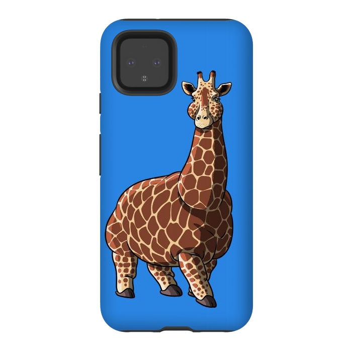 Pixel 4 StrongFit Fat giraffe by Alberto