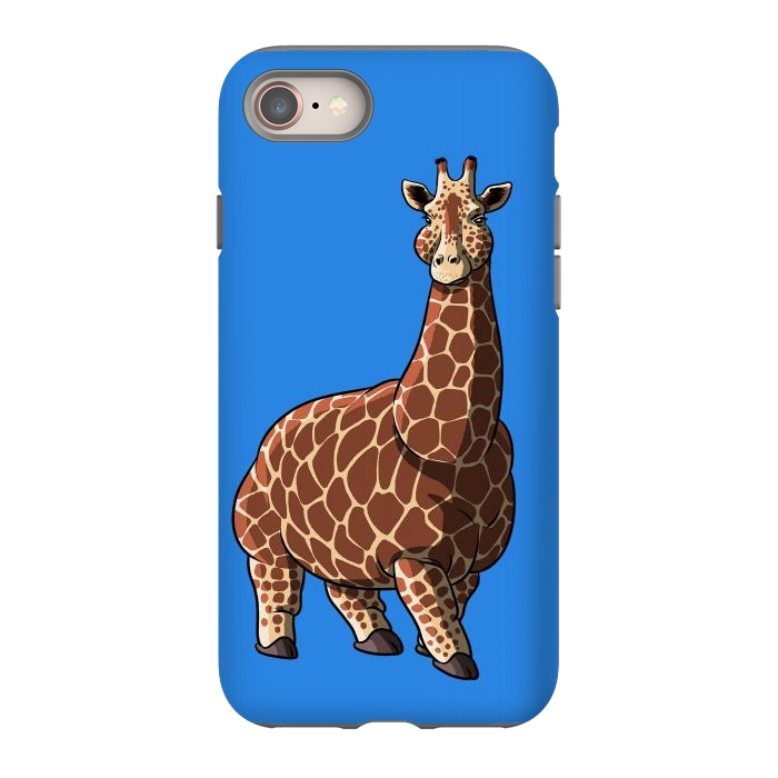 iPhone SE StrongFit Fat giraffe by Alberto
