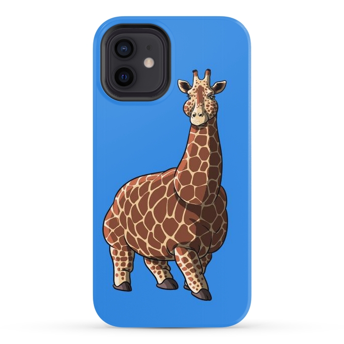 iPhone 12 StrongFit Fat giraffe by Alberto
