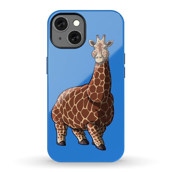 iPhone 13 StrongFit Fat giraffe by Alberto