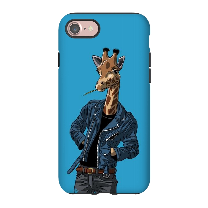 iPhone 7 StrongFit Rock giraffe by Alberto