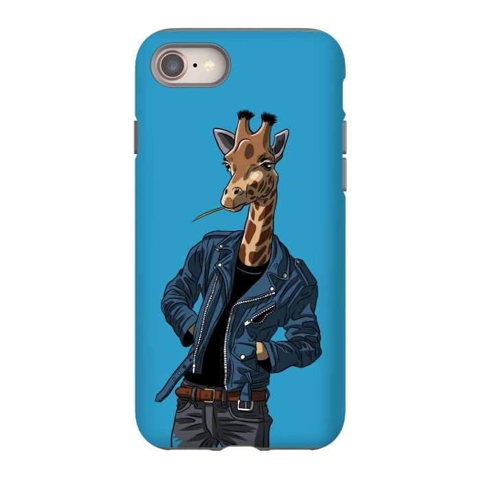 iPhone 8 StrongFit Rock giraffe by Alberto