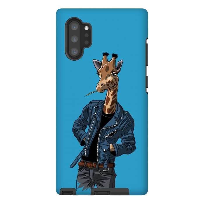 Galaxy Note 10 plus StrongFit Rock giraffe by Alberto