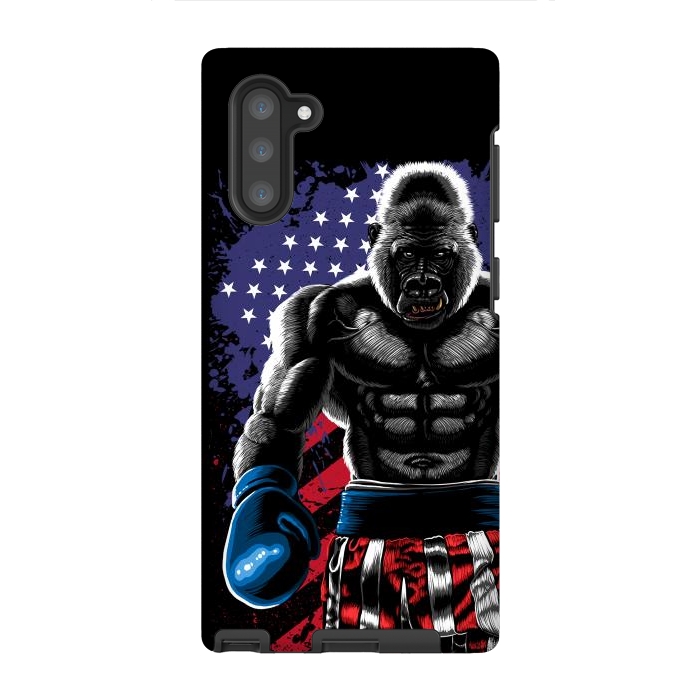 Galaxy Note 10 StrongFit Gorilla boxing by Alberto