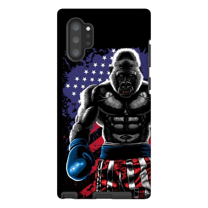 Galaxy Note 10 plus StrongFit Gorilla boxing by Alberto