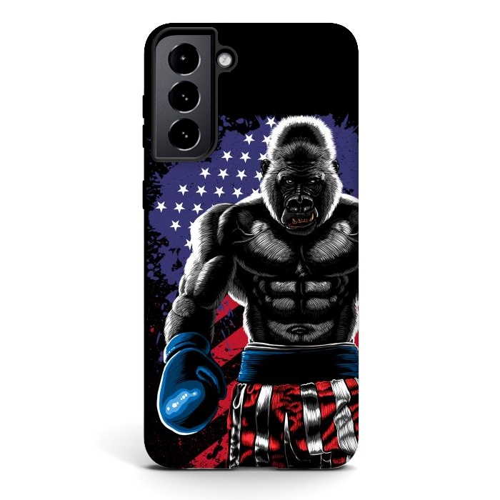 Galaxy S21 plus StrongFit Gorilla boxing by Alberto