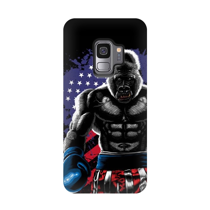 Galaxy S9 StrongFit Gorilla boxing by Alberto