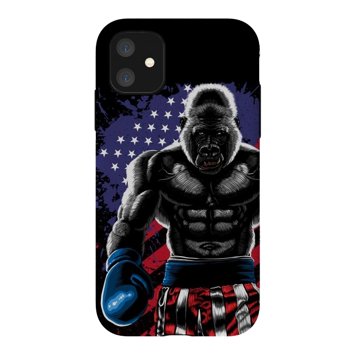 iPhone 11 StrongFit Gorilla boxing by Alberto
